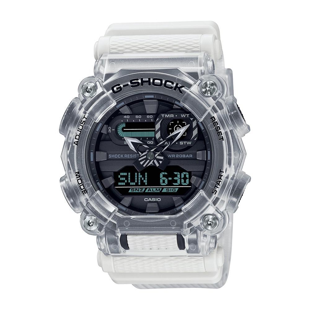 商品G-Shock|Men's Analog Digital Clear Resin Strap Watch 50mm,价格¥1032,第1张图片