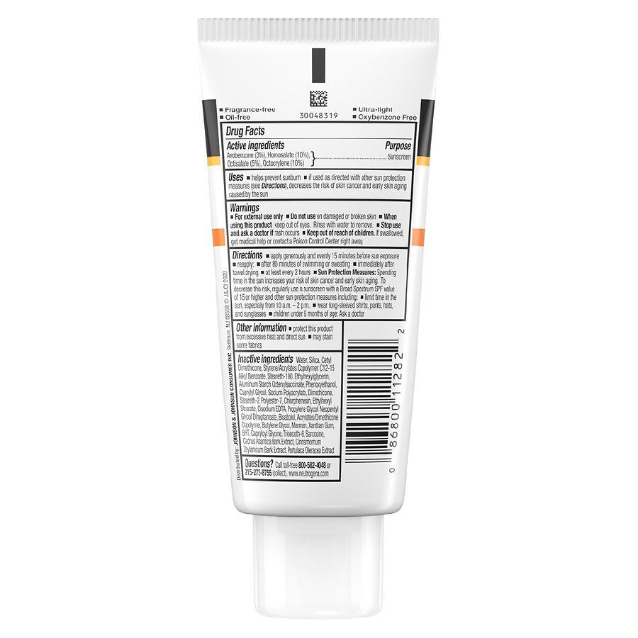 Clear Face Liquid Lotion Sunscreen With SPF 50商品第2张图片规格展示