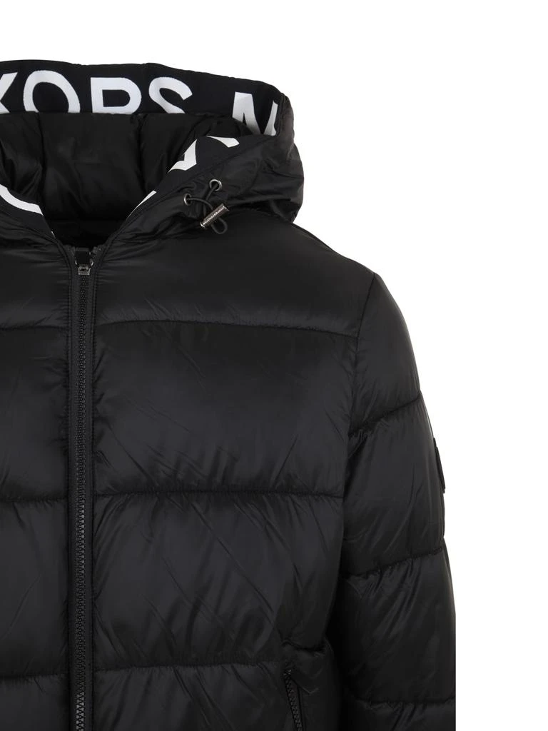 商品Michael Kors|Michael Kors Hooded Logo Tape Puffer Jacket,价格¥3869,第3张图片详细描述