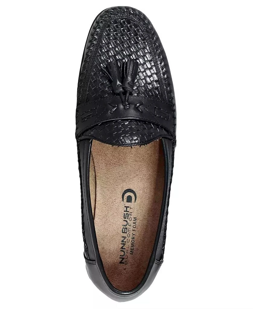 商品Nunn Bush|Men's Strafford Woven Tassel Loafers,价格¥592,第3张图片详细描述