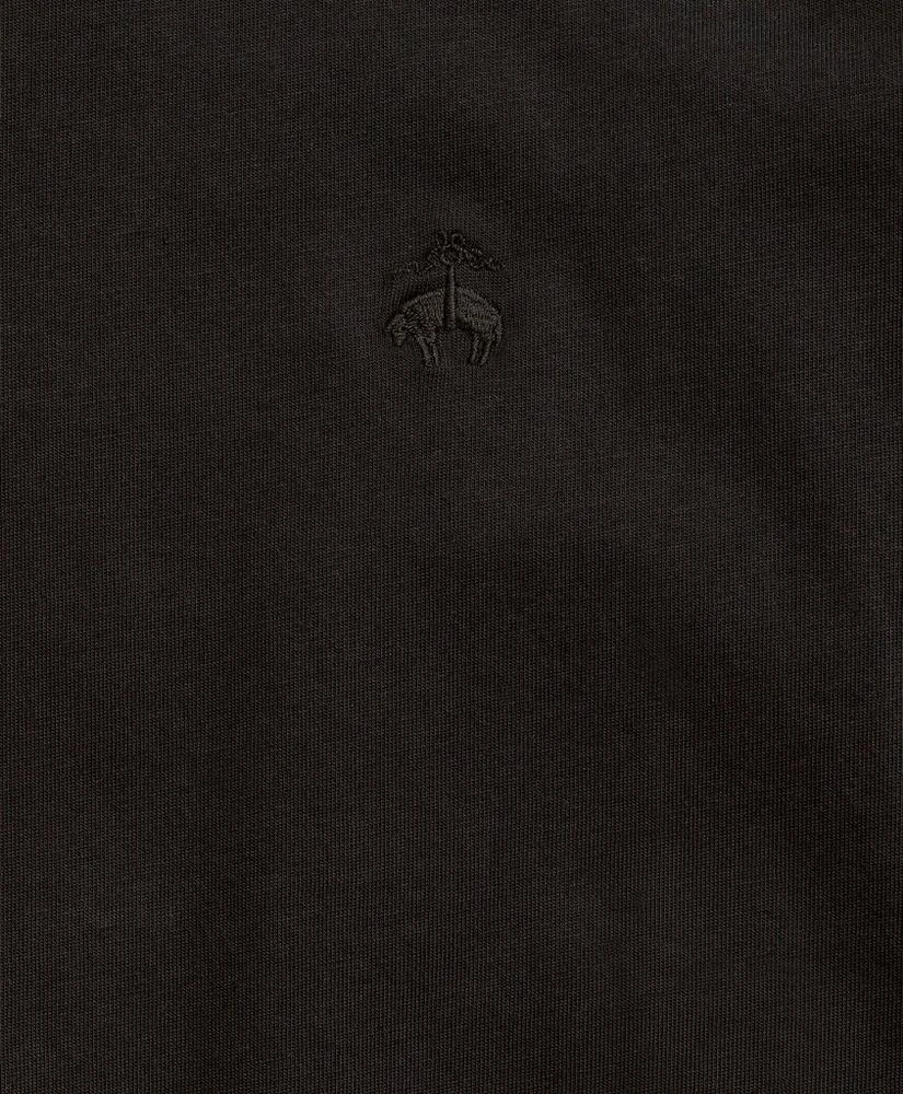 商品Brooks Brothers|Washed Supima® Cotton Logo Crewneck T-Shirt,价格¥362,第2张图片详细描述