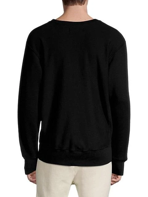 商品Les Tien|Cotton Crewneck Pullover Sweatshirt,价格¥497,第5张图片详细描述