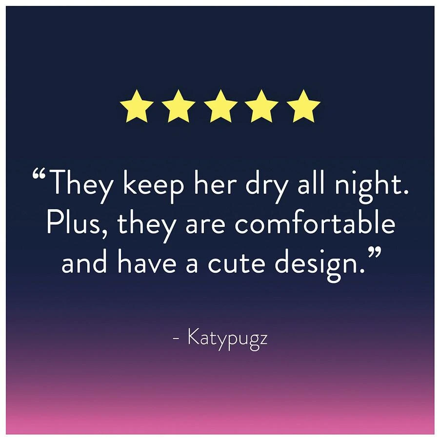 Girls' Nighttime Bedwetting Underwear XS (28-43 lb.) 商品