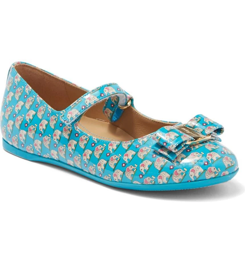 商品Salvatore Ferragamo|Kids' Mary Jane Mini Flat,价格¥1048,第1张图片
