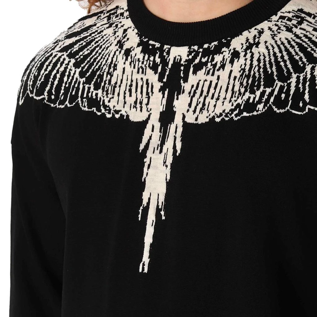 商品Marcelo Burlon|Marcelo Burlon County Of Milan Icon Wings Knitted Pullover,价格¥2793,第4张图片详细描述