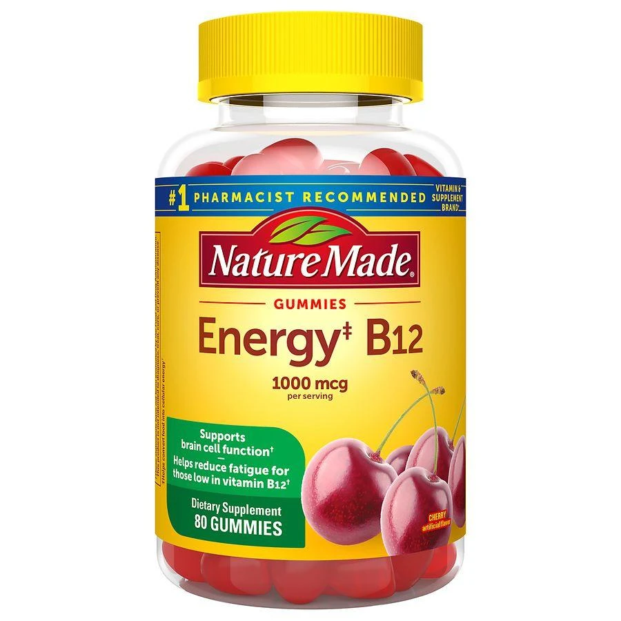 Energy B12 1000 mcg Gummies Cherry & Mixed Berries 商品
