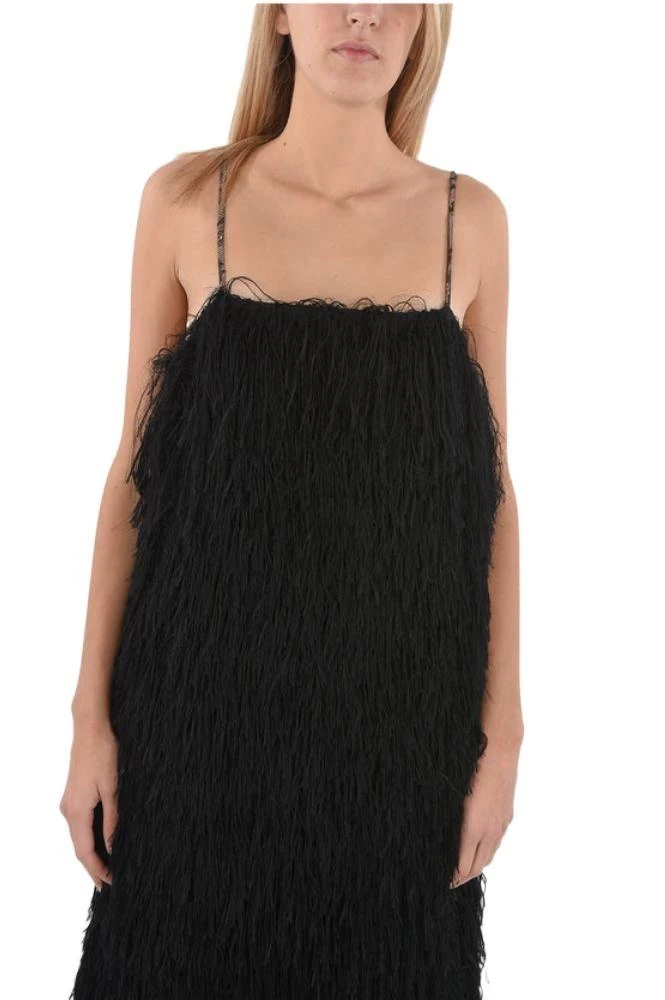 商品ROCHAS|Rochas Women&#39;s  Black Other Materials Dress,价格¥26000,第4张图片详细描述