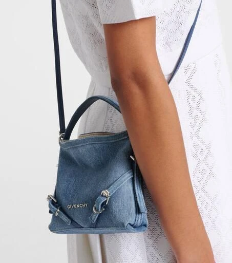 Nano Voyou denim crossbody bag 商品