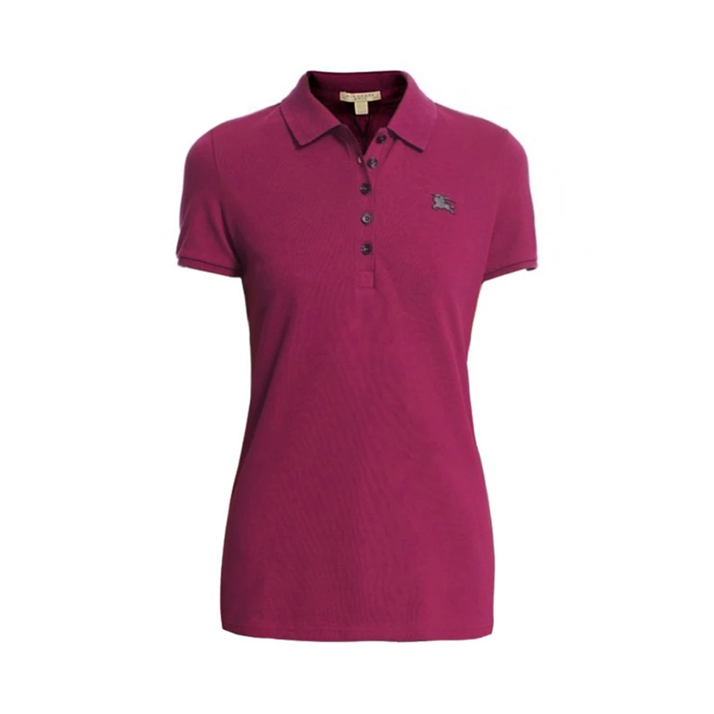 商品Burberry|BURBERRY 紫色女士POLO衫 3968557,价格¥873,第1张图片