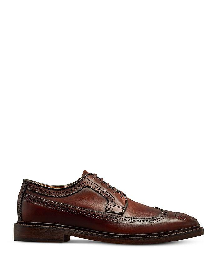 mens leather dress shoes black TAFT Men's Miles Medium and Wide Width Oxford Dress Shoe, Black 12WD main image 0