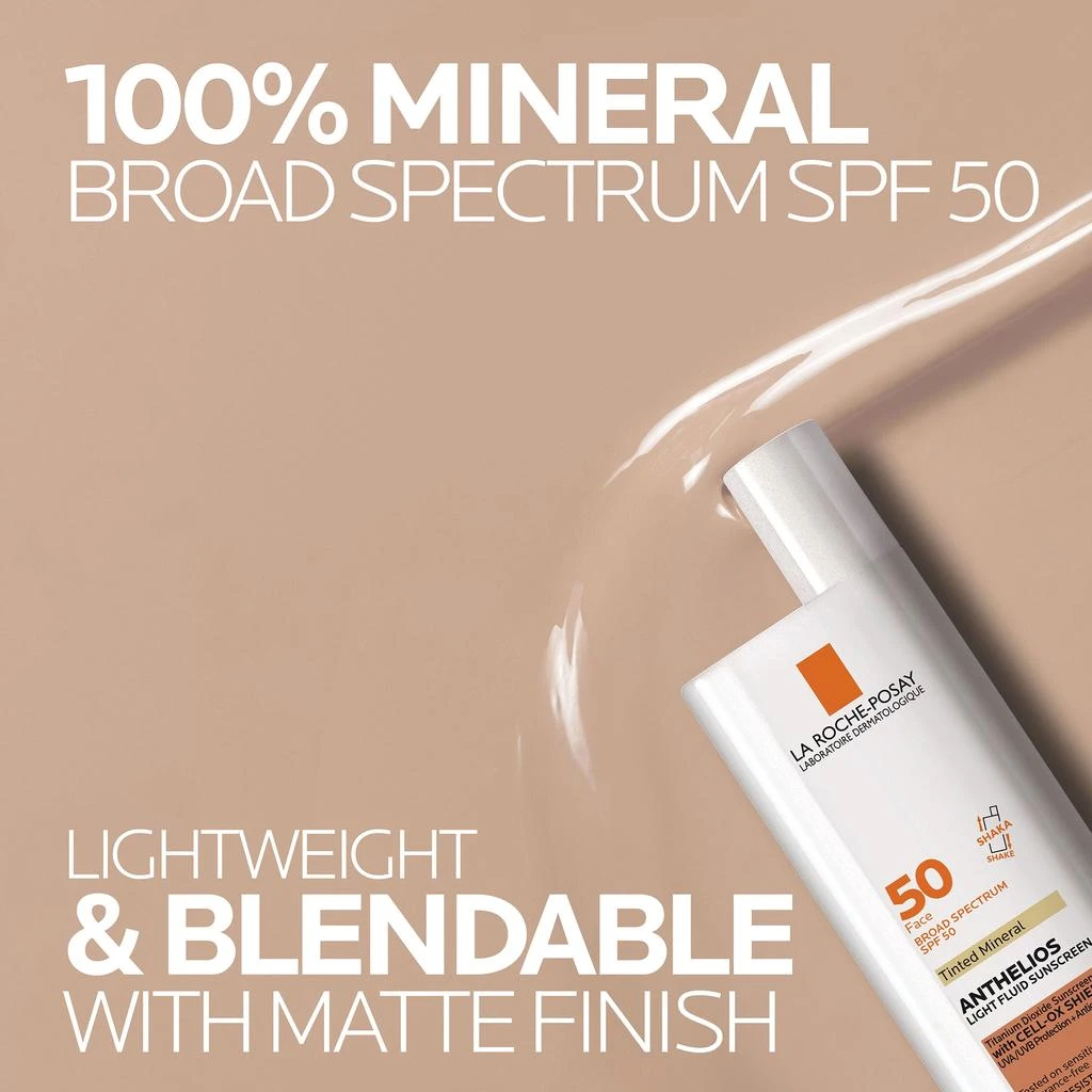 商品La Roche Posay|La Roche-Posay Anthelios Tinted Mineral Light Fluid SPF 50,价格¥333,第2张图片详细描述