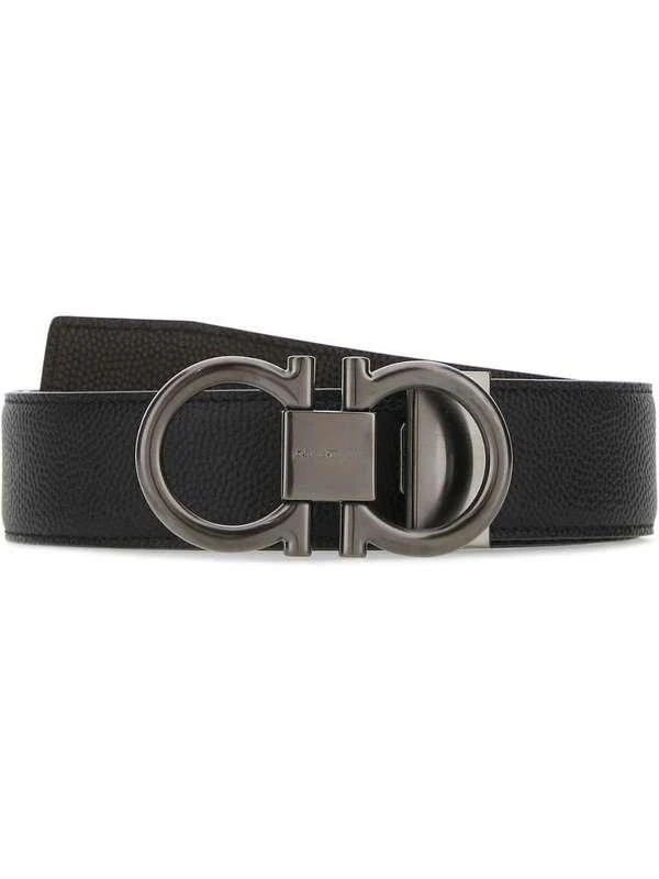 商品Salvatore Ferragamo|Salvatore Ferragamo Gancini Buckled Belt,价格¥2177,第1张图片