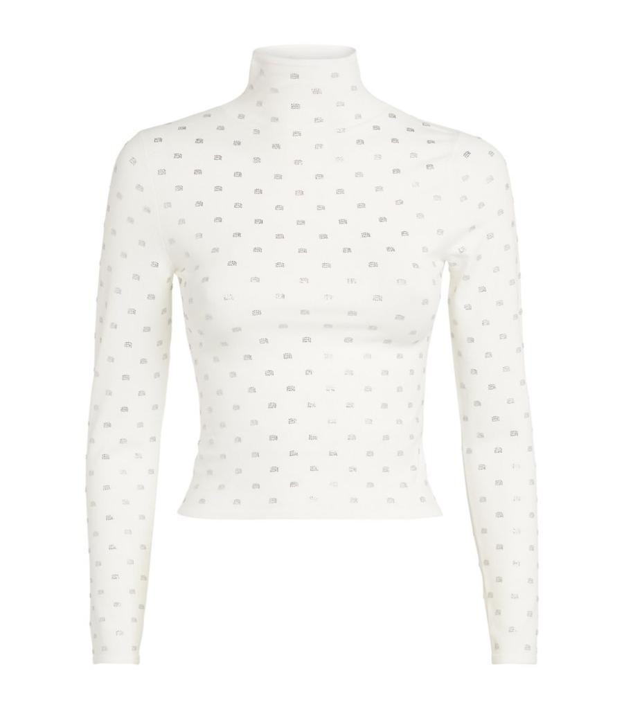 商品Alexander Wang|Crystal-Embellished Sweater,价格¥5462,第1张图片