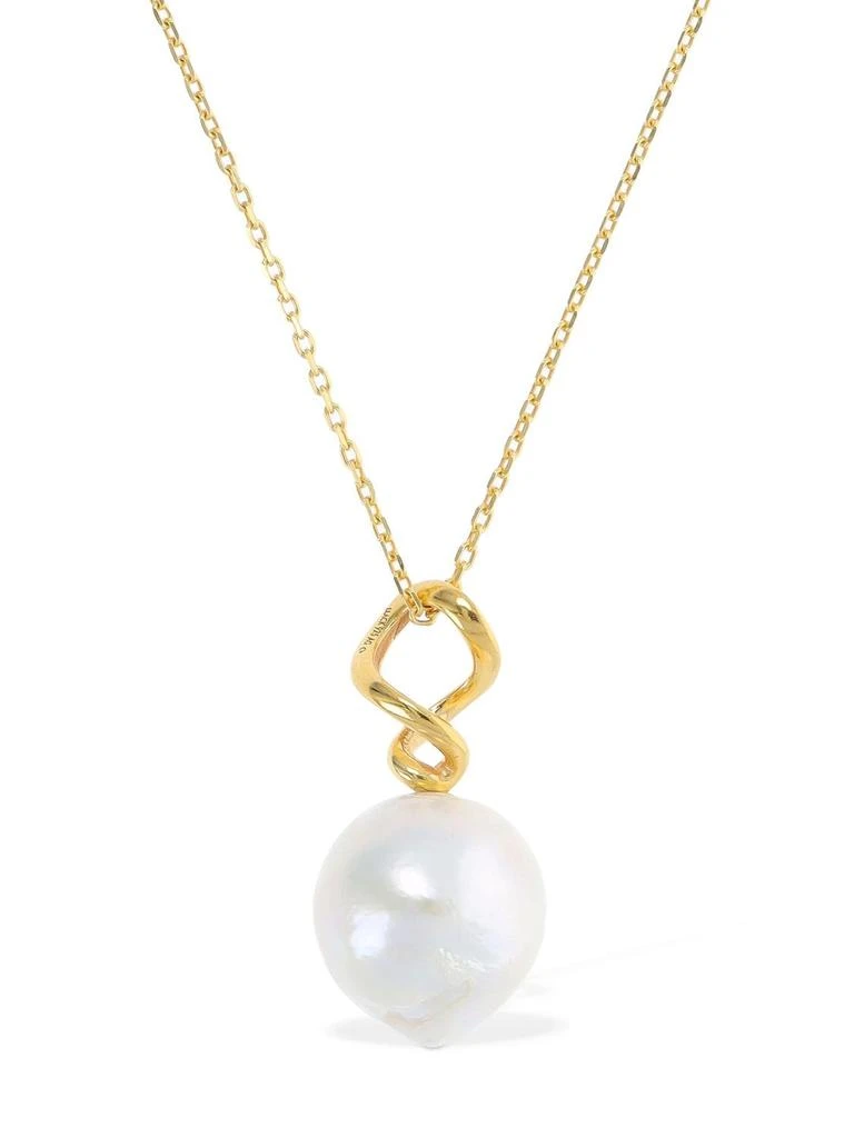 商品Maria Black|Twister Pearl Charm Necklace,价格¥3013,第1张图片