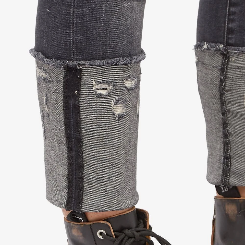 商品R13|R13 Kate Skinny Jeans With High Cuff,价格¥975,第2张图片详细描述