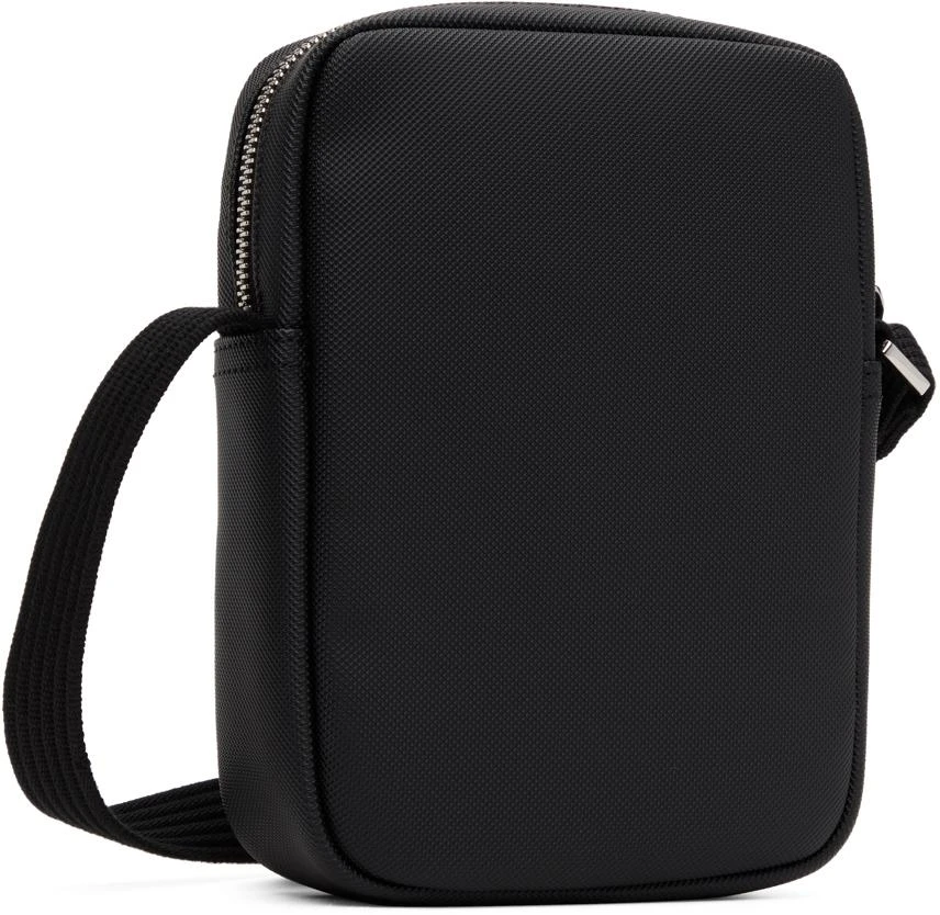 商品Lacoste|Black Vertical Camera Bag,价格¥741,第3张图片详细描述