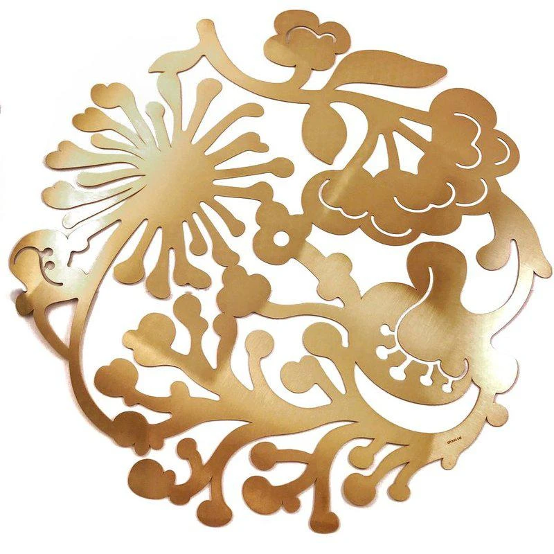 商品Ariana Ost|Floral Wreath Placemat Charger,价格¥898,第1张图片