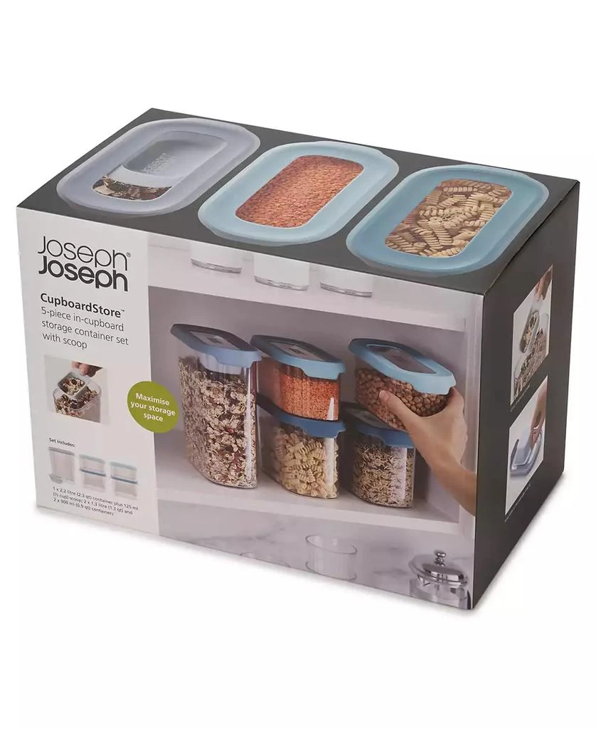 CupboardStore 5-Pc. Dry Food Storage Set & Scoop 商品