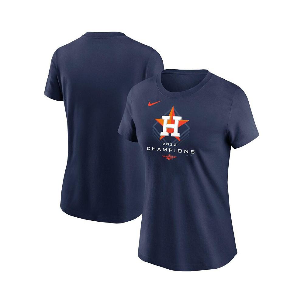 Women's Navy Houston Astros 2022 World Series Champions Prize T-shirt商品第1张图片规格展示