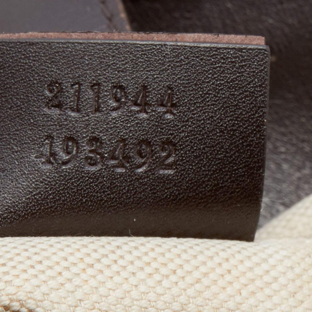 Gucci Beige/Brown GG Canvas And Leather Medium Sukey Tote商品第8张图片规格展示