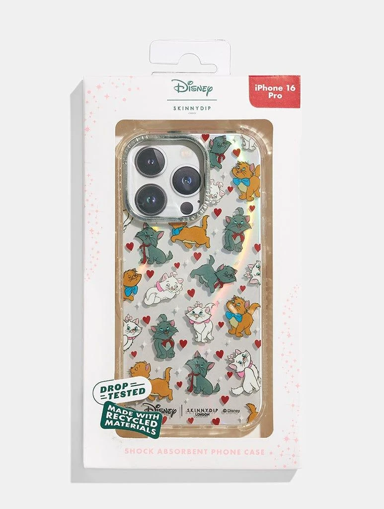 商品Skinnydip London|Disney Aristocats Ditsy Heart Shock iPhone Case,价格¥268,第4张图片详细描述