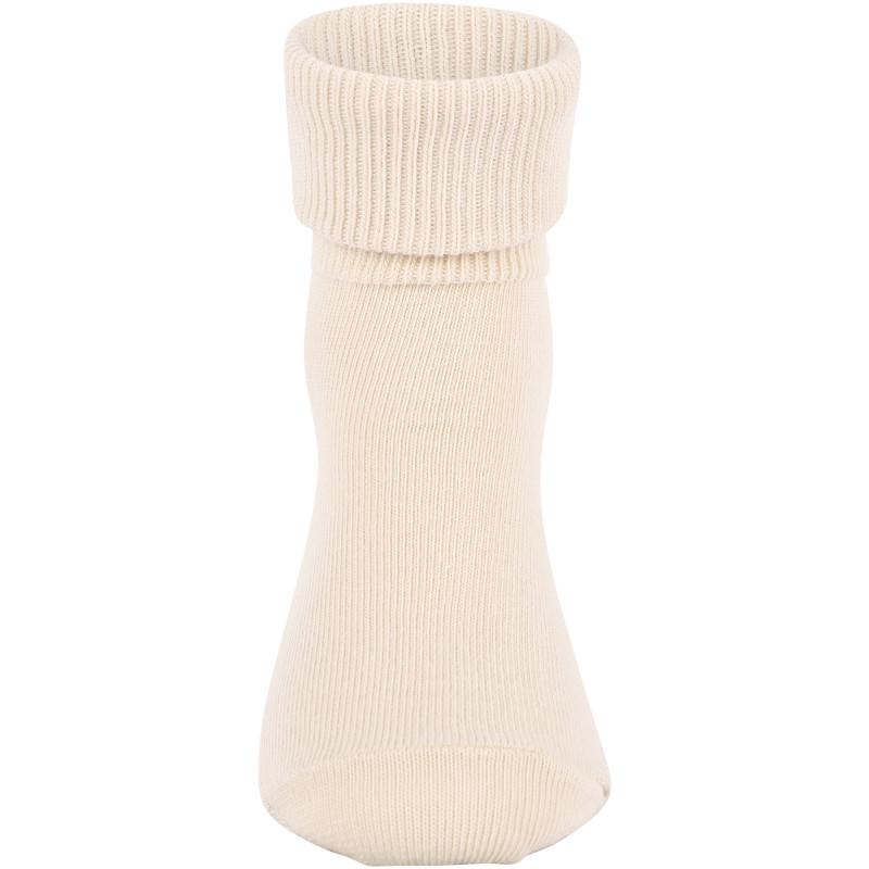 Ribbed baby socks in ecru商品第2张图片规格展示