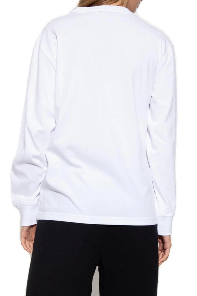 商品Alexander Wang|T By Alexander Wang Logo Print Long-Sleeved T-Shirt,价格¥1355,第3张图片详细描述