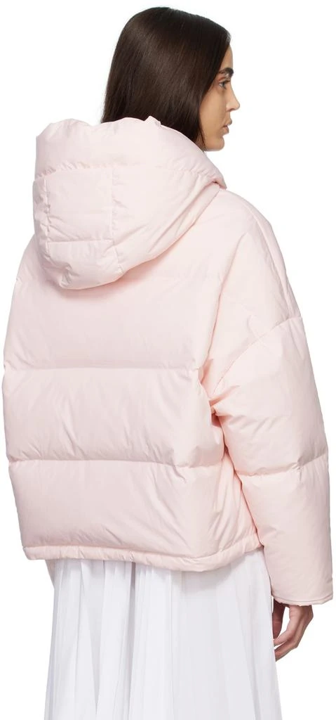 商品Yves Salomon|Pink Quilted Down Jacket,价格¥2020,第3张图片详细描述