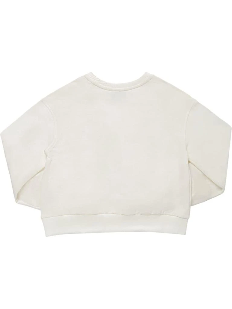 商品Moschino|Printed Embellished Cotton Sweatshirt,价格¥1214,第2张图片详细描述