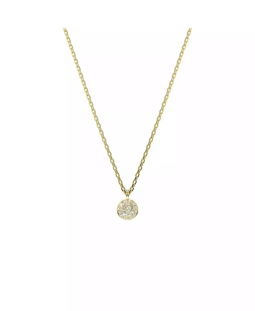 商品Swarovski|White, Rhodium Plated or Rose-Gold Tone or Gold-Tone Meteora Layered Pendant Necklace,价格¥1458,第5张图片详细描述