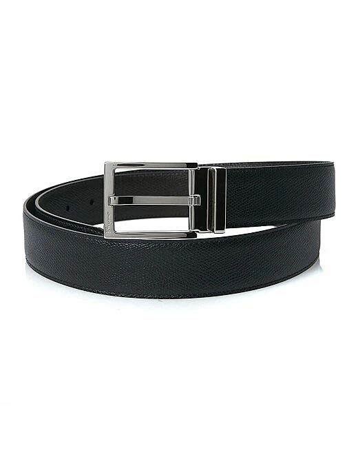 商品Salvatore Ferragamo|SALVATORE FERRAGAMO 黑色男士腰带 67-9301-675158,价格¥1806,第1张图片