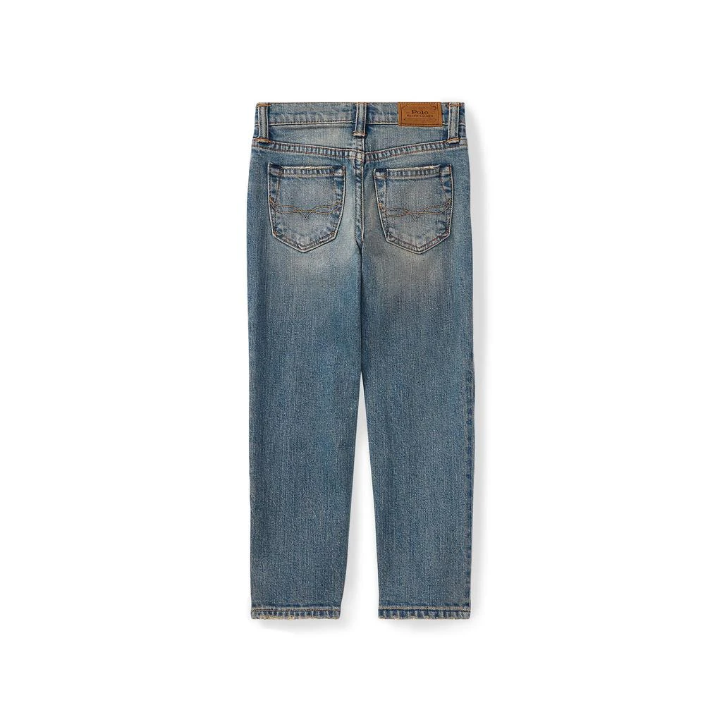 商品Ralph Lauren|Hampton Straight Stretch Jeans (Little Kids),价格¥412,第2张图片详细描述