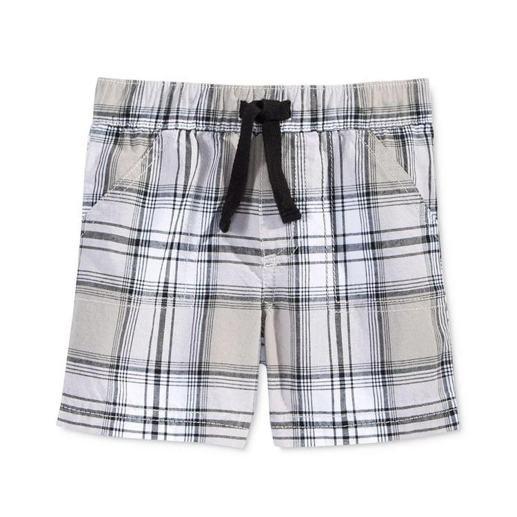 商品First Impressions|Plaid Shorts, Baby Boys (0-24 months), Created for Macy's,价格¥38,第1张图片