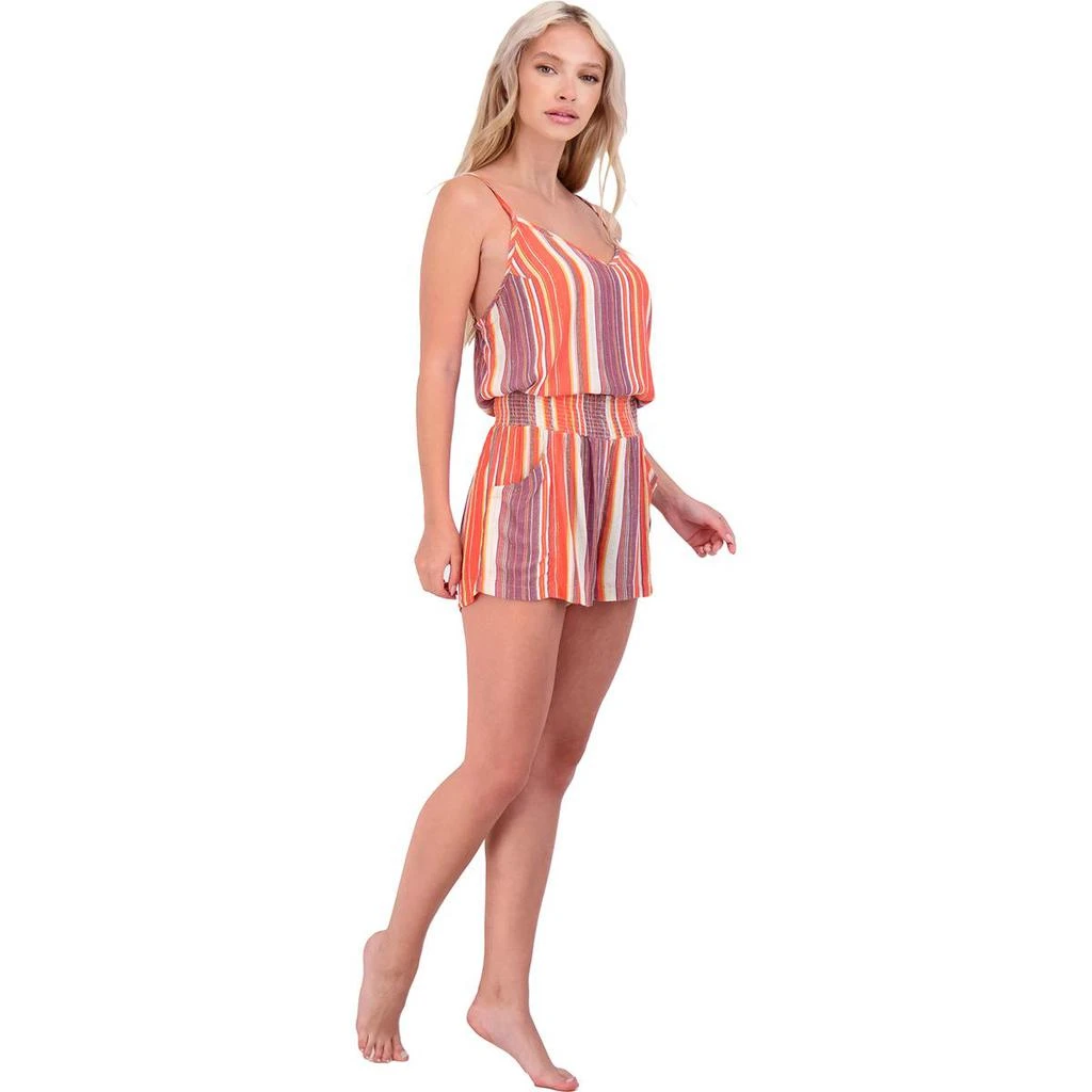 P.J. Salvage Metal Slow Jams Women's Metallic Striped Gauze Loungewear Shorts 商品
