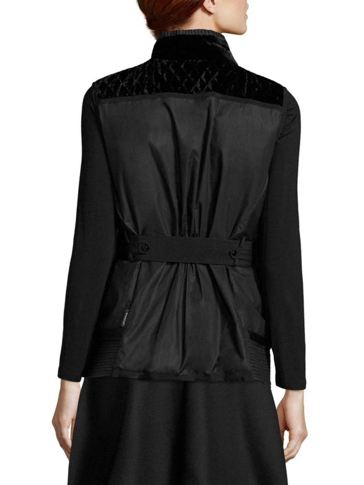 商品Moncler|Marianne Velvet Belted Vest,价格¥12486,第2张图片详细描述