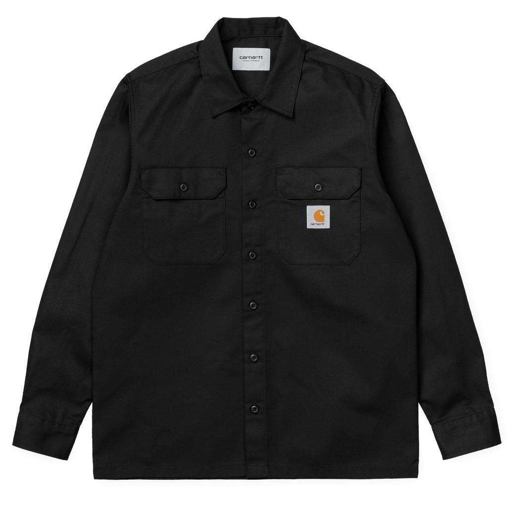 商品Carhartt|Carhartt L/S Master Shirt Black,价格¥635,第1张图片