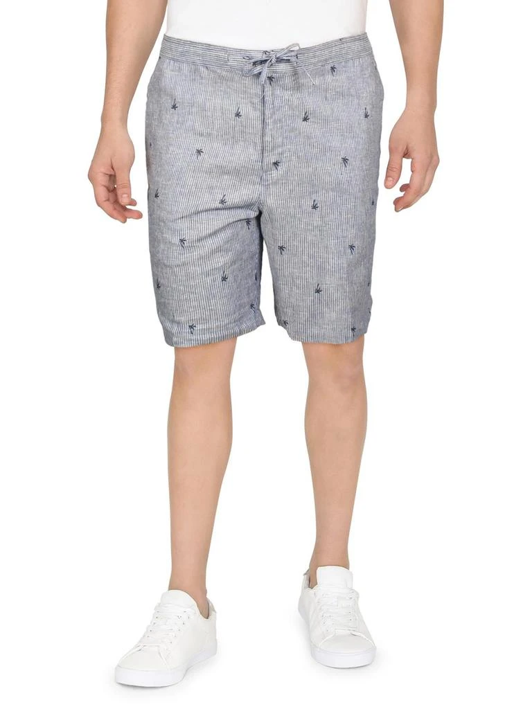 商品Cubavera|Mens Stripe 9" Inseam Casual Shorts,价格¥202,第2张图片详细描述