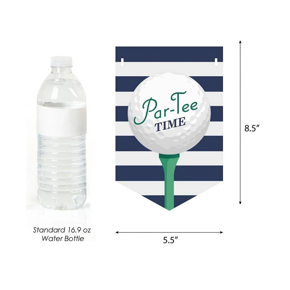 商品Big Dot of Happiness|Par-Tee Time - Golf - Bunting Banner - Golf Party Decorations - Happy Birthday,价格¥157,第2张图片详细描述