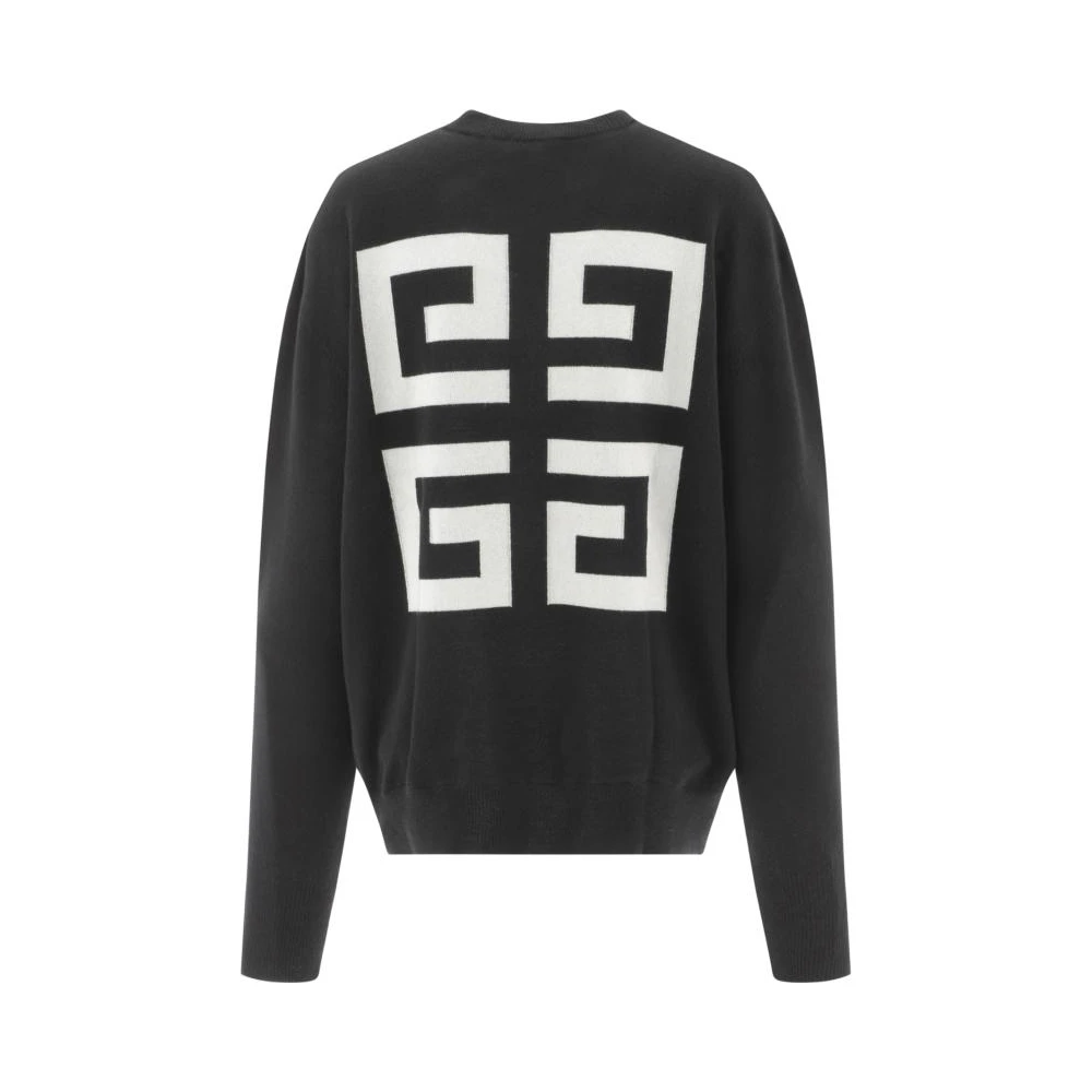GIVENCHY 女士黑色针织衫/毛衣 BW90CU4Z9S-004 商品