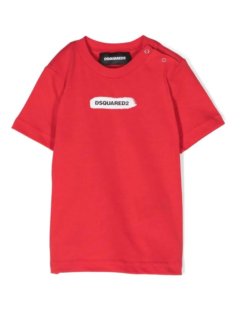 商品DSQUARED2|T-shirts And Polos Red,价格¥794,第1张图片
