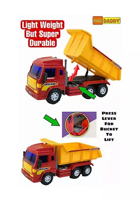 商品BIG DADDY|Daddy Big Daddy Trucks Excavators   Light Weight Dump Truck,价格¥172,第4张图片详细描述