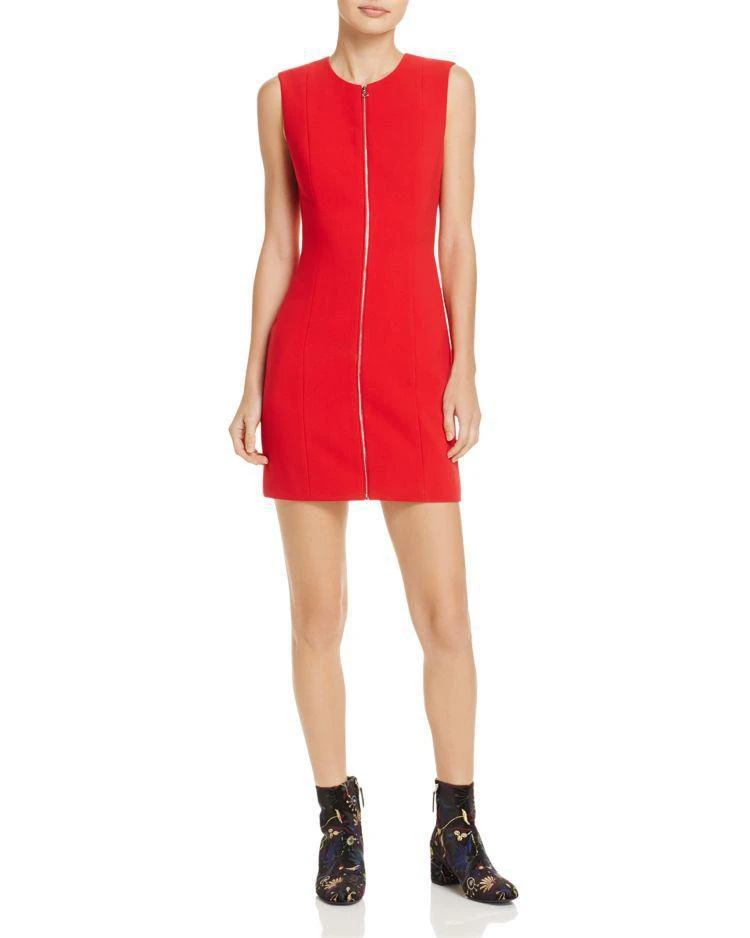 商品Elizabeth and James|Susannah Zip-Front Mini Dress,价格¥2224,第1张图片