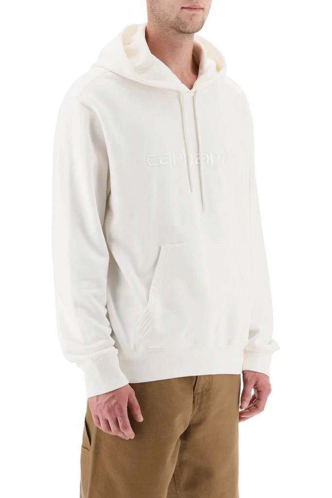 商品Carhartt WIP|Carhartt WIP Logo Embroidered Drawstring Hoodie,价格¥513,第2张图片详细描述