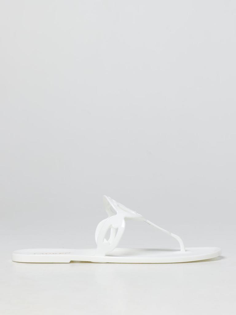 商品Ralph Lauren|Lauren Ralph Lauren rubber thong sandal,价格¥224,第1张图片