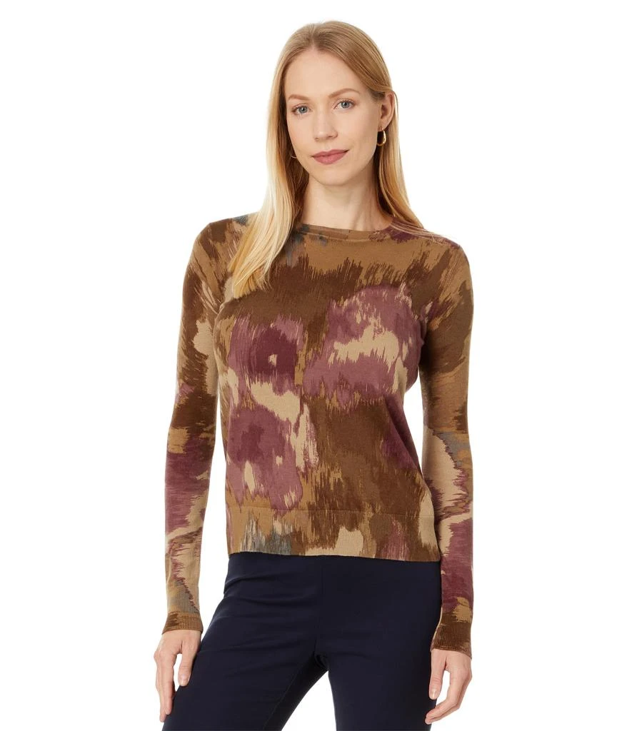 商品Ralph Lauren|Floral Cotton-Blend Sweater,价格¥1000,第1张图片
