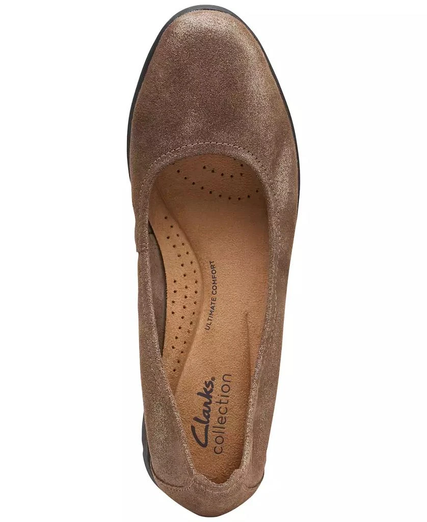 商品Clarks|Women's Jenette Ease Slip-On Flats,价格¥411,第4张图片详细描述