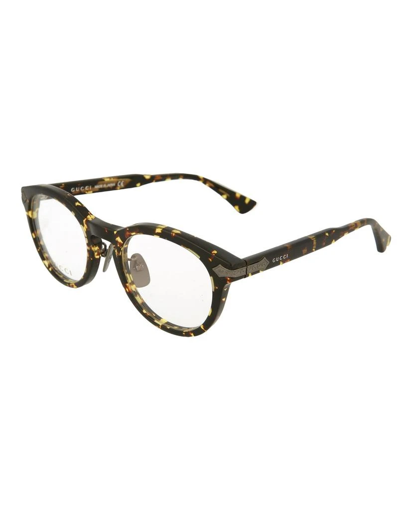 商品Gucci|Round-Frame Optical Glasses,价格¥1270,第2张图片详细描述