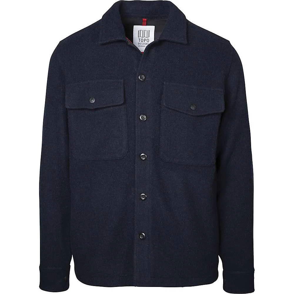 商品Topo Designs|Topo Designs Men's Wool Shirt 衬衫,价格¥693,第1张图片