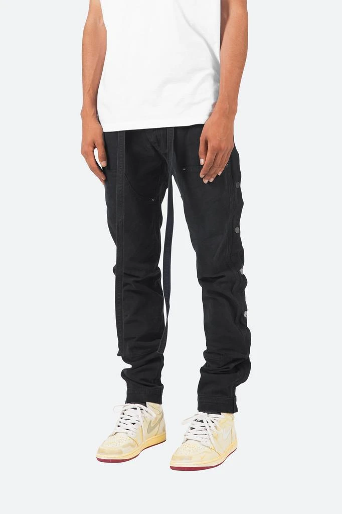 商品MNML|Snap Western Pants - Black裤,价格¥296,第3张图片详细描述