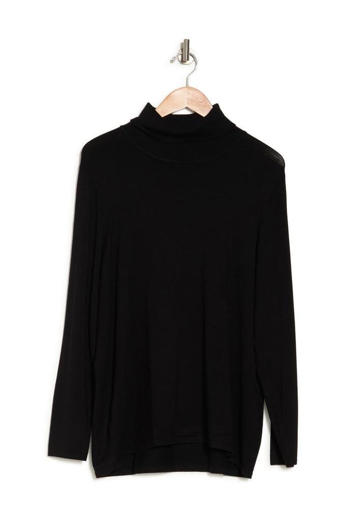 商品Tahari|Long Sleeve Turtleneck Sweater,价格¥171,第5张图片详细描述